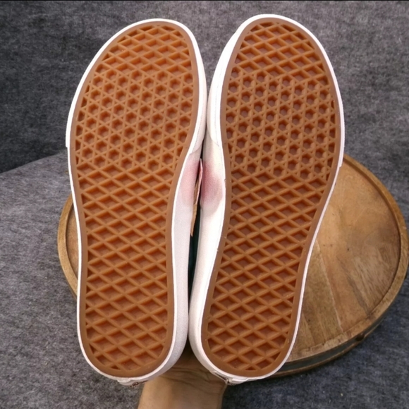 Vans authentic pig suede Jasper Green sneakers women's size 7.5 - Picture 5 of 7